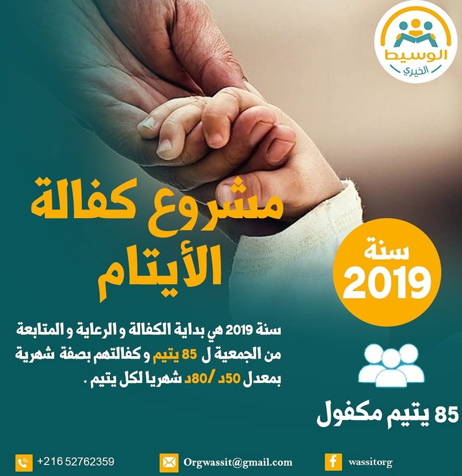 كفالة الأيتام – حصيلة أعمال سنة 2019