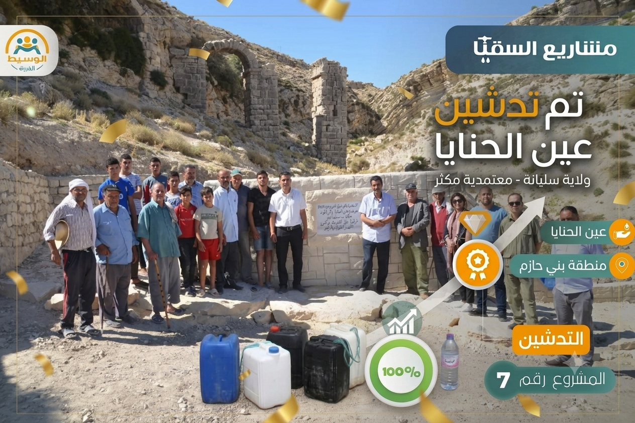 مشروع سقيا الماء 7 عين الحنايا
