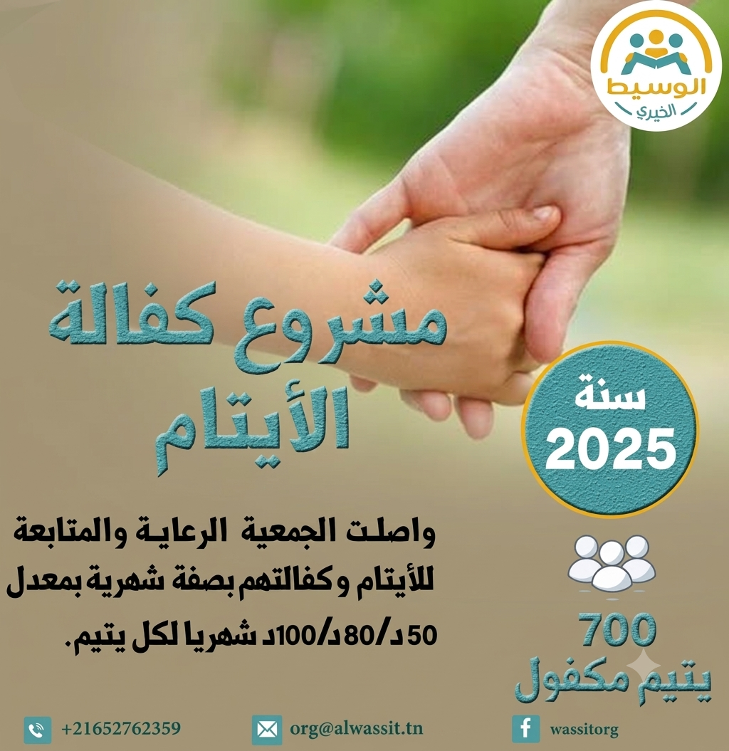 كفالة الأيتام – حصيلة أعمال سنة 2025