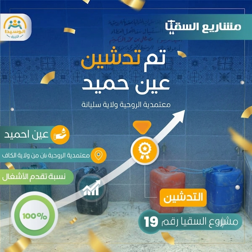 مشروع سقيا الماء 19 عين حميد