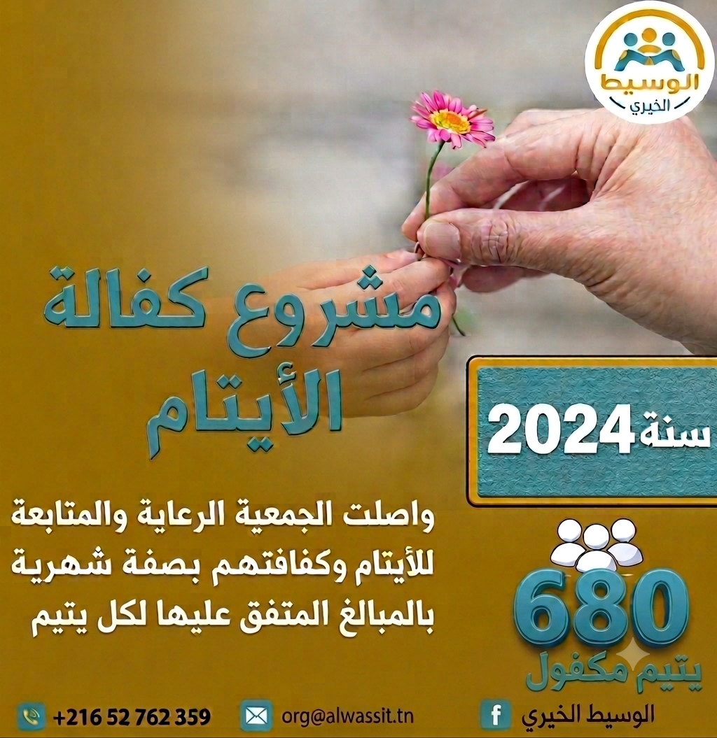 كفالة الأيتام – حصيلة أعمال سنة 2024